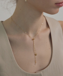 메리모티브(MERRYMOTIVE) Love and bright surgical chain necklace