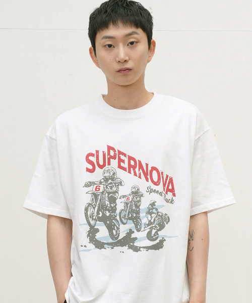 Велофутболка Supernova с коротким рукавом (White)