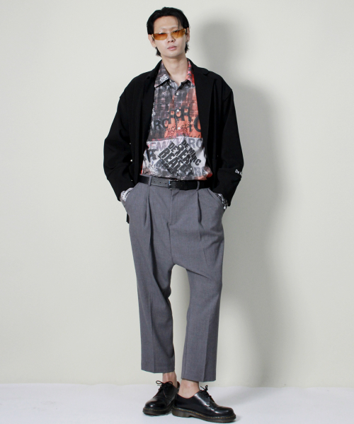 Брюки-слаксы Gurkha Solid Charcoal Grey