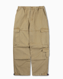 콜드웜(COLDWARM) washed cotton cargo pants -beige-