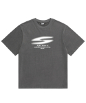 그리쉬(GRISH) 글로리 하프톤 피그먼트 티셔츠 차콜블랙