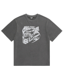 그리쉬(GRISH) 스톰블러 피그먼트 티셔츠 블랙차콜