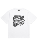 그리쉬(GRISH) 스톰블러 로고 티셔츠 화이트