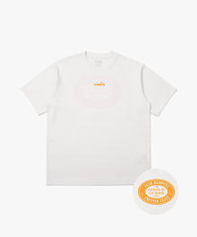 포지타노 서클 로고 반팔 티셔츠 OFF WHITE