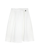 위메농(OUI MAIS NON) Annabelle stripe wrapped skirts