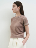 웨이브유니온(WAVE UNION) Mos T-shirt light brown
