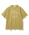 surf club s/s tee butter gold