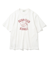surf club s/s tee off white