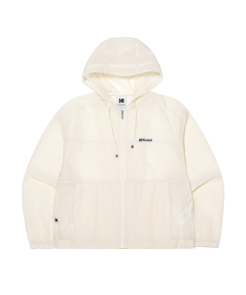 SMALL LOGO HOOD JACKET WOMAN