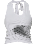 Vanish Halterneck Top (FL-124_White)