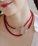 스칼렛또(SCALETTO) WIL213 Pure Red Necklace