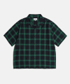 2 Pocket S/S Work Shirt (Ombre) Ombre Green