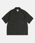 에스피오나지(ESPIONAGE) Multi Pocket Outdoor Shirt Ink Black