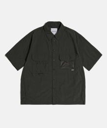 Multi Pocket Outdoor Shirt Ink Black