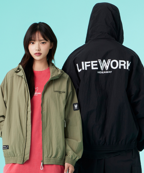 라이프워크(LIFEWORK) 공용) 라이트 윈드 후드 자켓 - 사이즈 & 후기 | 무신사