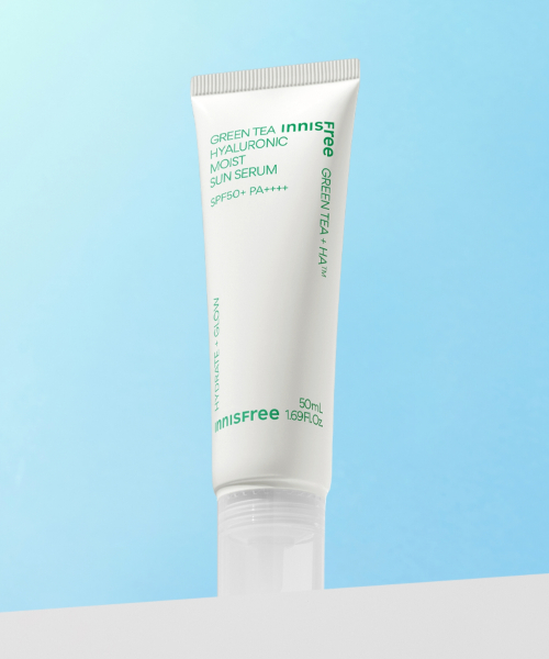 이니스프리(INNISFREE) 그린티 히알루론산 수분 선세럼 SPF50+ PA4+ 50mL - 후기 | 무신사
