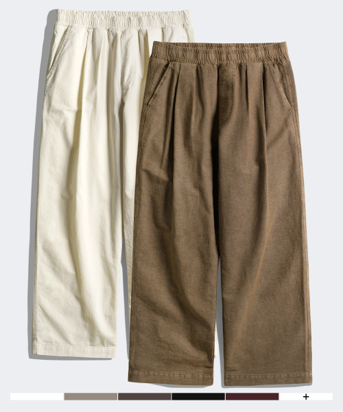 [Package] Coolmix Pigment Linen Like Long Pants 2PACK JULP4619