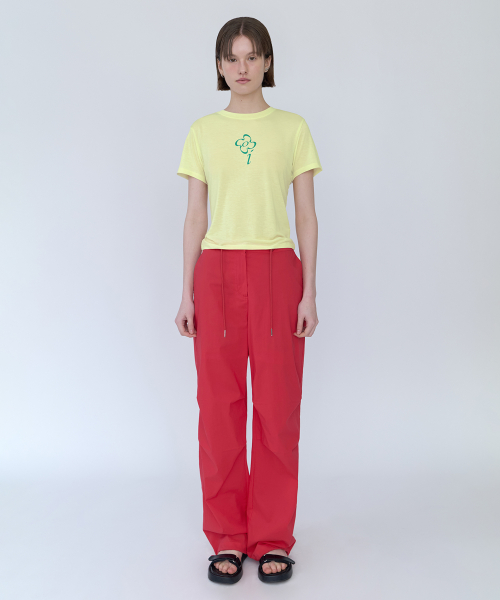 Ревинтаж парашютные брюки — Red