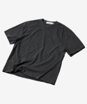 로우 데끼 엣지 피그먼트 숏슬리브 티셔츠 [DGRAY]_SETS026DGRAY