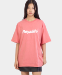 로얄라이프(ROYALLIFE) RL001 OG 로고 반팔티 - 핑크