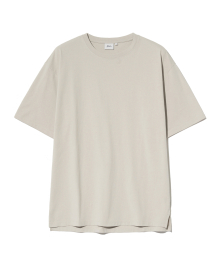 [PREMIUM COTTON] GIZA COTTON T-SHIRT ALMOND CREAM