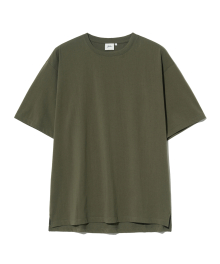 [PREMIUM COTTON] GIZA COTTON T-SHIRT KHAKI