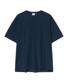 [PREMIUM COTTON] GIZA COTTON T-SHIRT NAVY