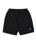누프에블루(NEUFETBLEU) NEB blue shine logo shorts (black)