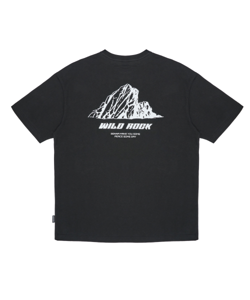 와일드락() ROCKY MOUNTAIN 티셔츠_블랙 상품 이미지
