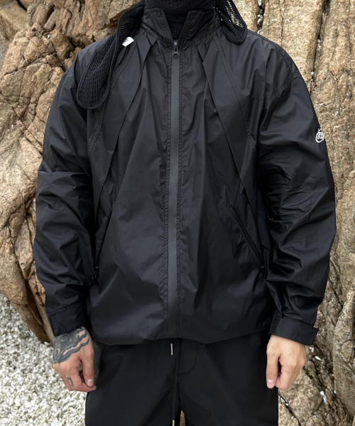 WATERPROOF ZIPPER ветровка, чёрный
