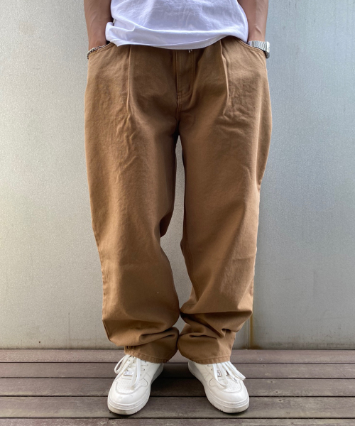 Свободные брюки оксфорд Mid 90 Brown