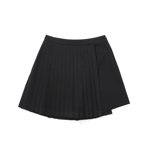 말본 골프() 플리츠 룩 숏팬츠 BLACK (WOMAN) 상품 이미지