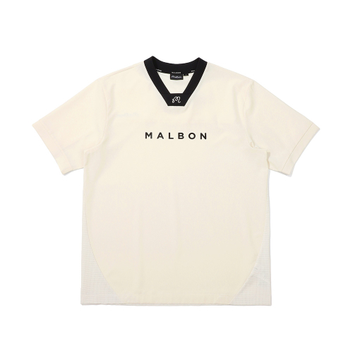 말본 골프() 하이브리드 우븐 반팔 피스테 CREAM (MAN) 상품 이미지