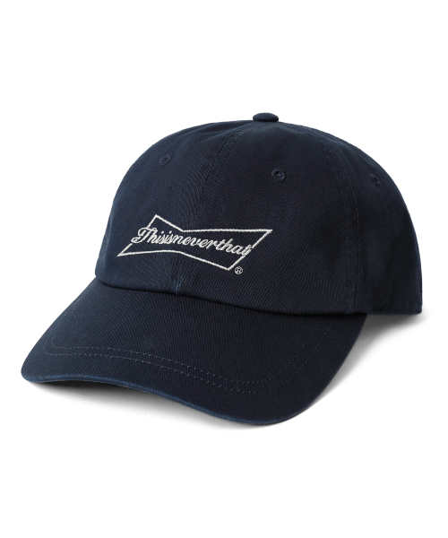 디스이즈네버댓(THISISNEVERTHAT) TNT BUD Amp Logo Cap Navy