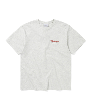 디스이즈네버댓(THISISNEVERTHAT) TNT BUD Label Tee Oatmeal