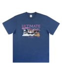 블러프(BLUFF) U.M.I 캣 티셔츠 [BLUE]