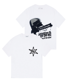 XTT077 레이시 반팔 티셔츠 (WHITE)