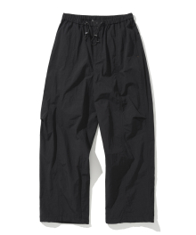 AE nylon easy pants black