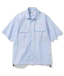 AE uniform s/s shirt blue