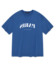 SP 시티투어 반팔 티셔츠(파리)-블루