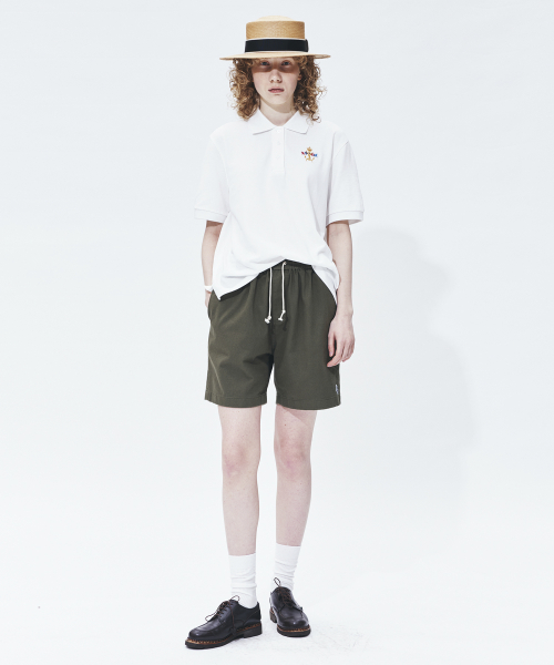 ubc naval chino шорты(женский)olive green