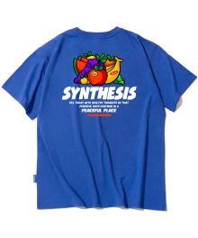 ASSORTED FRUITS 그래픽 티셔츠 - 블루
