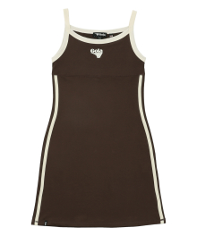 W TAPE POINT ONE-PIECE [BROWN]