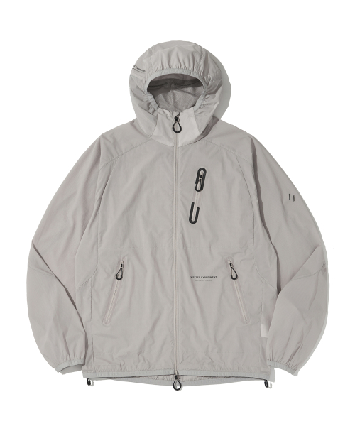 светлый PACKABLE WINDBREAKER_LIGHT GRAY_WOL059