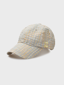 럭키 루키 볼캡 Lucky Rookie Ball Cap (Yellow check)