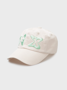 럭키 루키 볼캡 Lucky Rookie Ball Cap (Cream Beige)