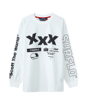 서플로(SURFLO) 남녀공용 XXX World L-Shirt 롱슬리브 티셔츠