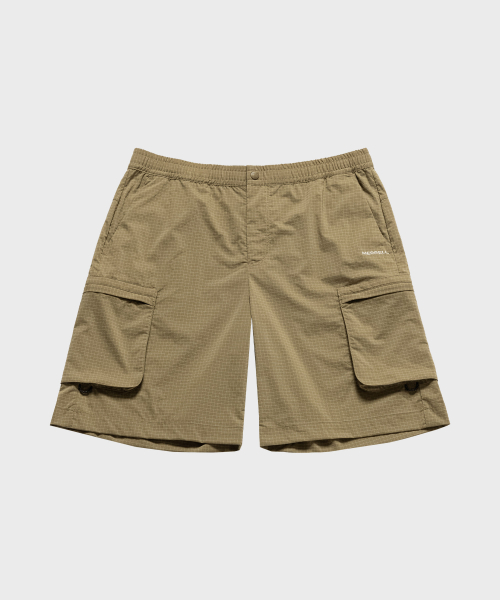 [UNISEX] Легкие шорты-карго рипстоп BEIGE