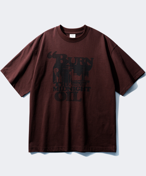 Midnight Oil футболка Burgundy SMST4630