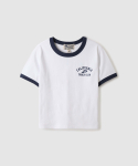 후아유(WHO.A.U) Ringer Crop T-Shirt / WHRAE2621F